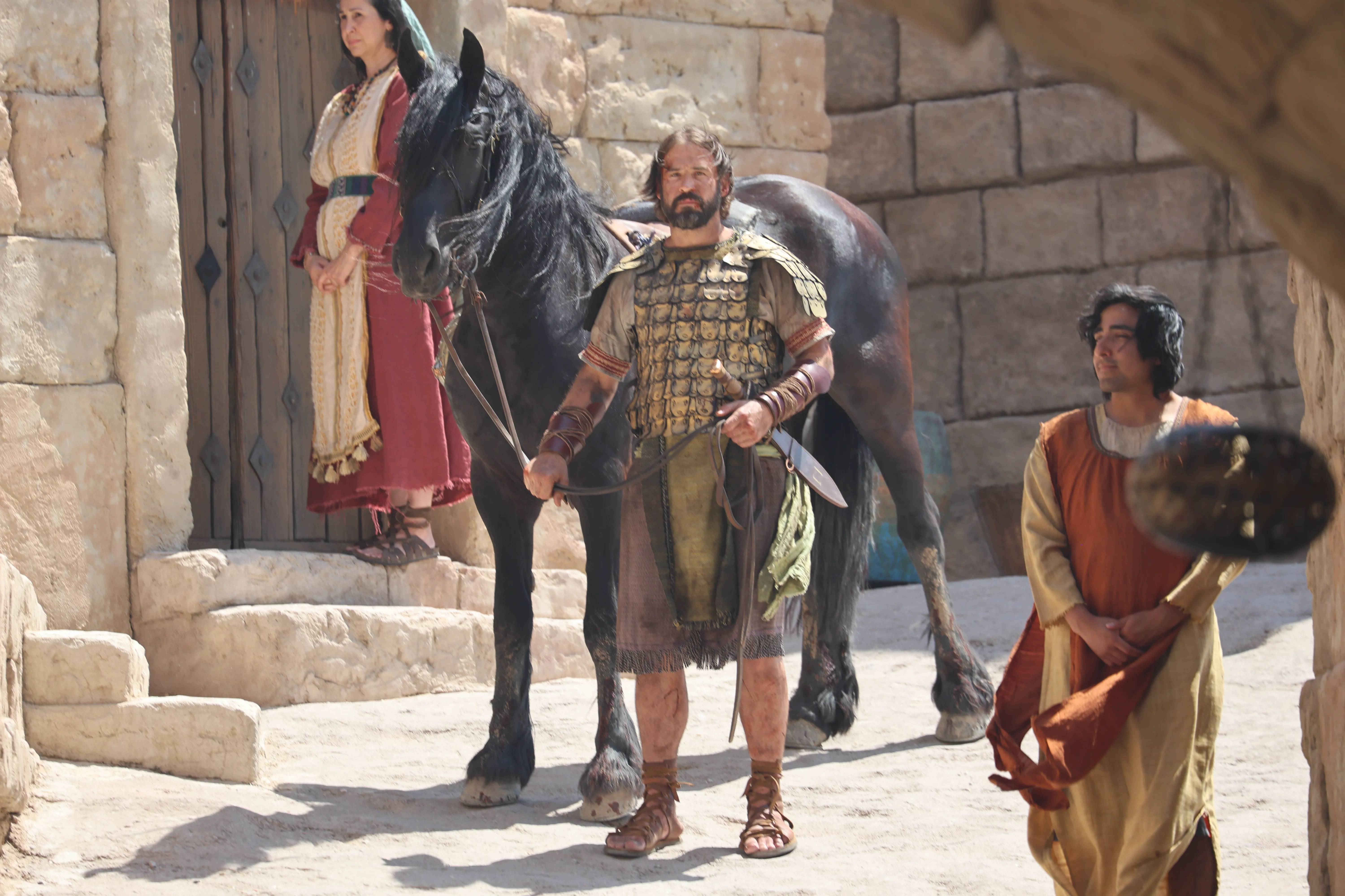 Jehu and his war horse enter the city